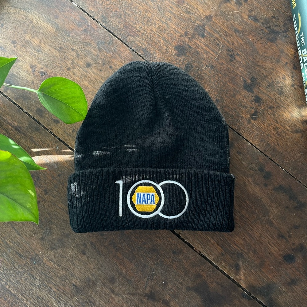 NAPA Embroidered Ribbed Beanie - Picture 2 of 2